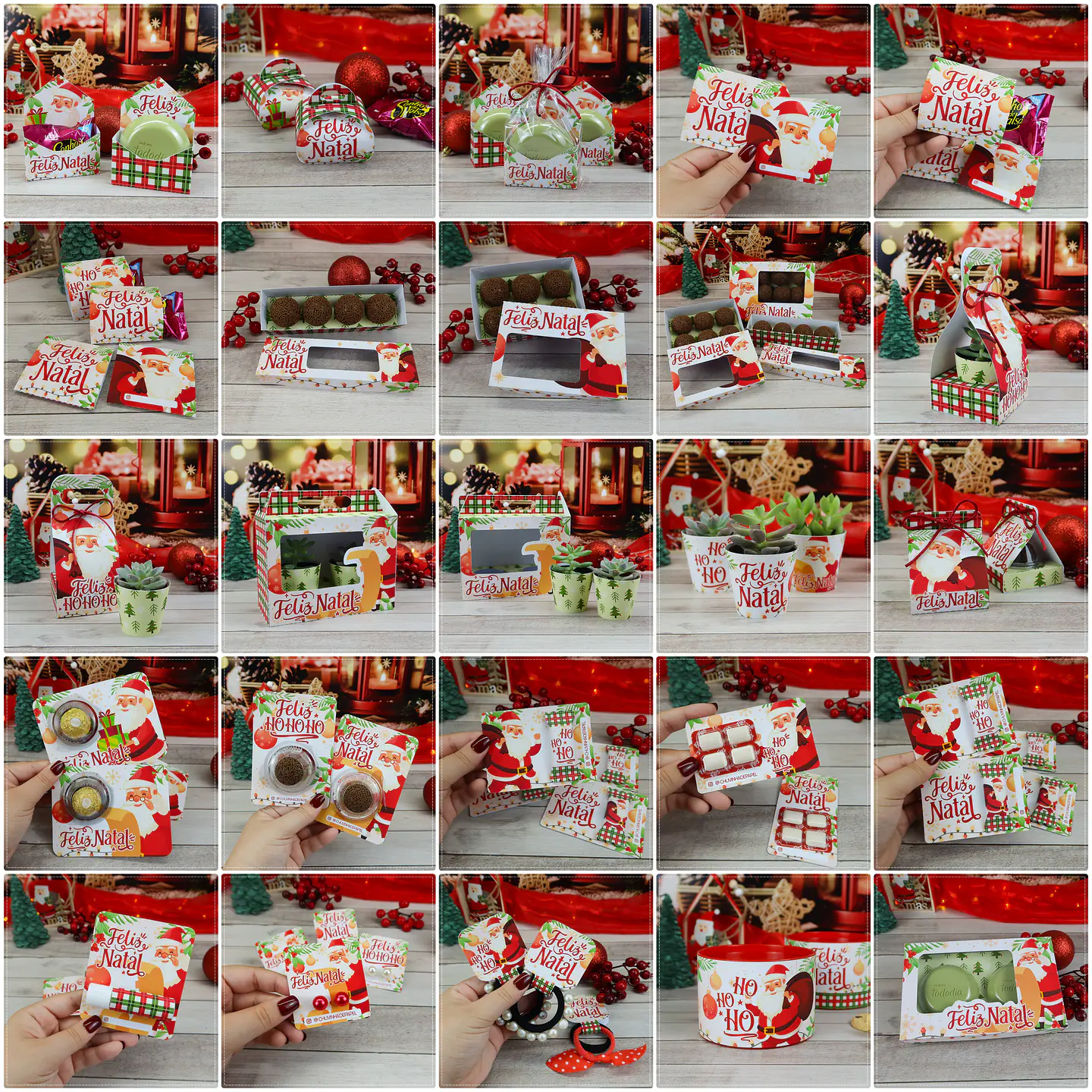 Arquivos de Corte Mimos Natal em Pdf  1