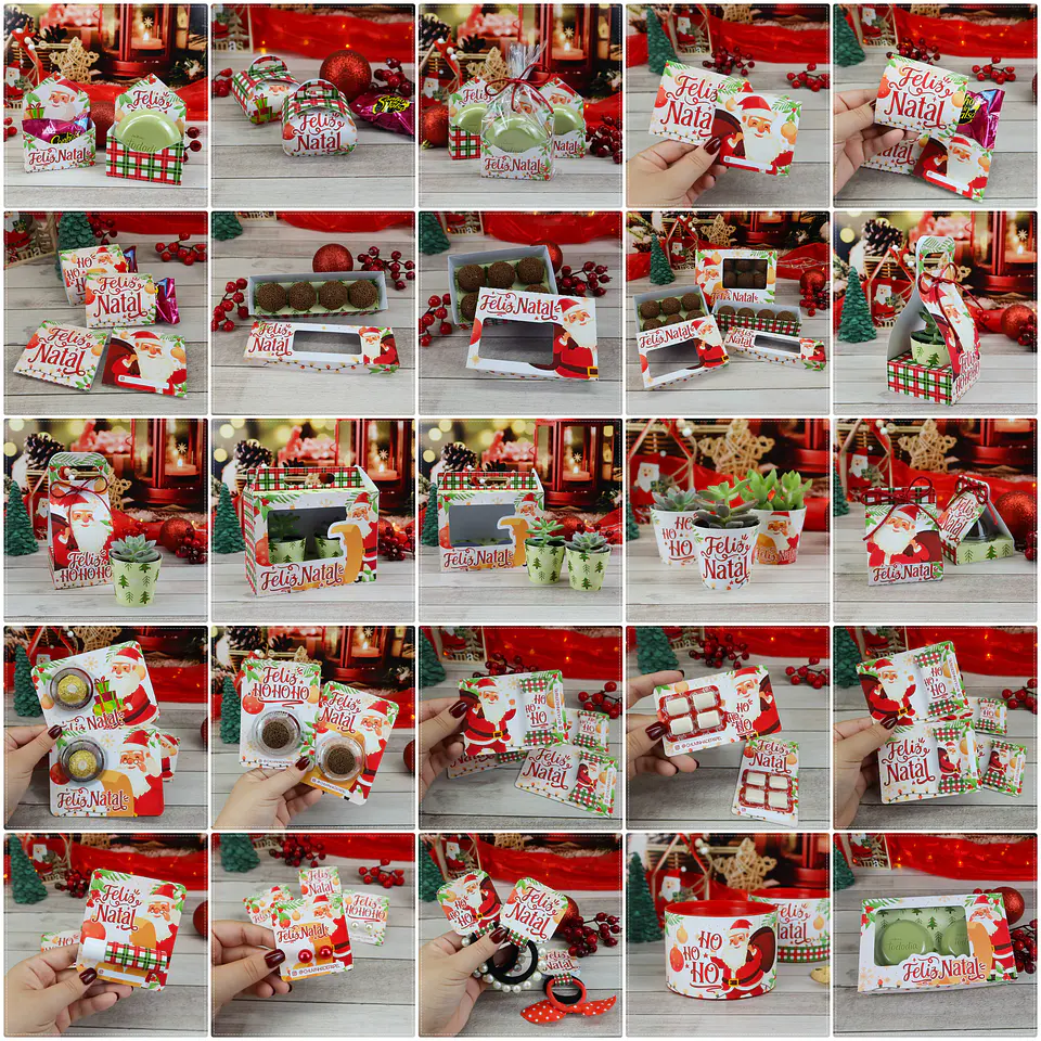 Arquivos de Corte Mimos Natal em Pdf  1