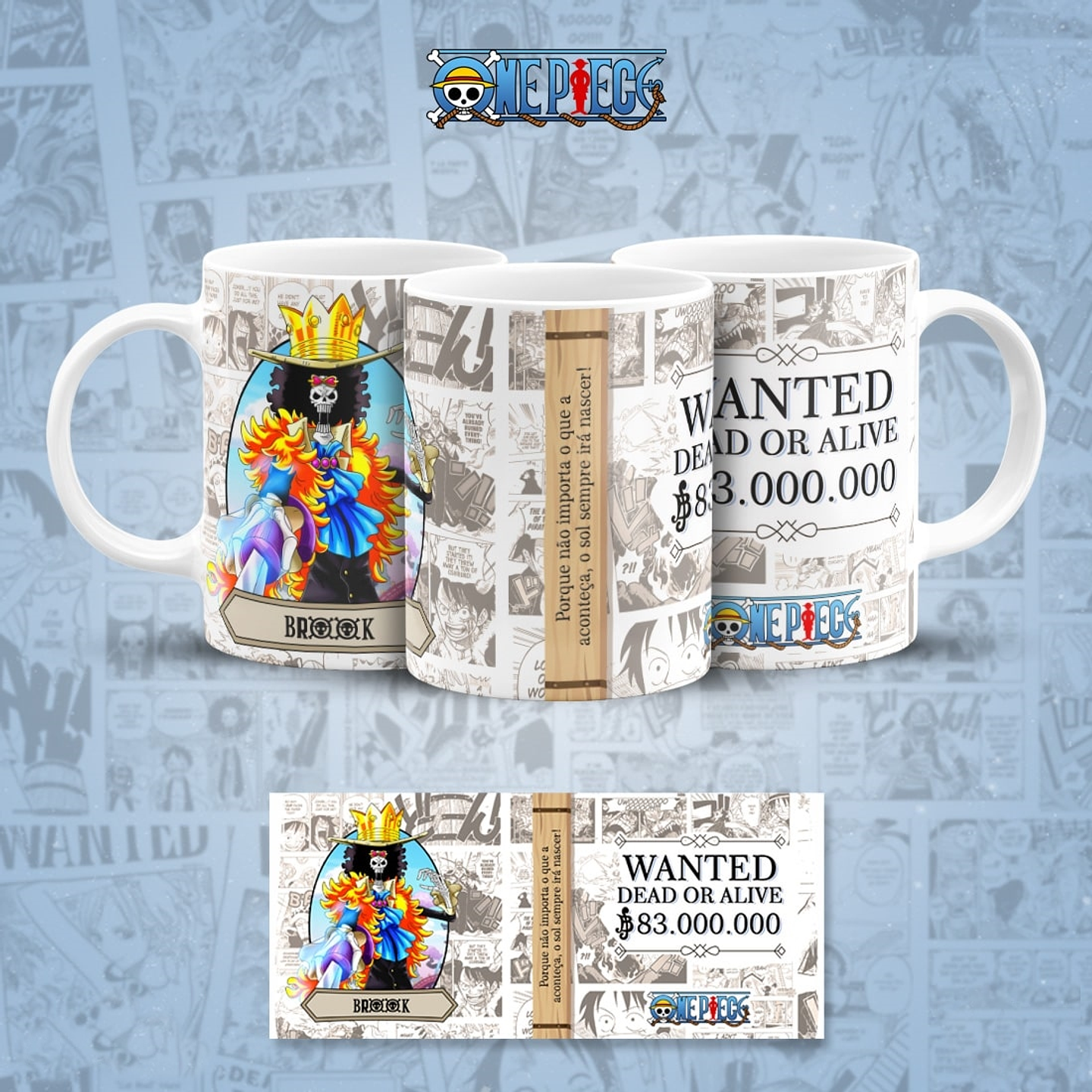 13 Artes para Caneca One Piece em Jpg 10