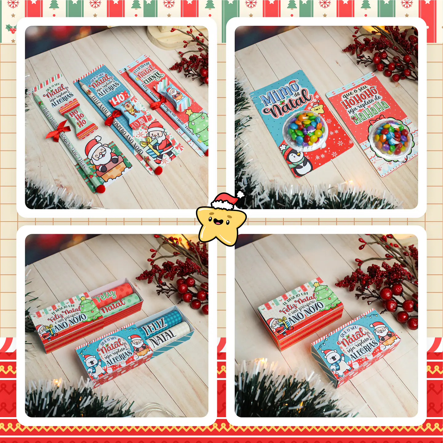 Arquivos de Corte Então é Natal em Pdf 5