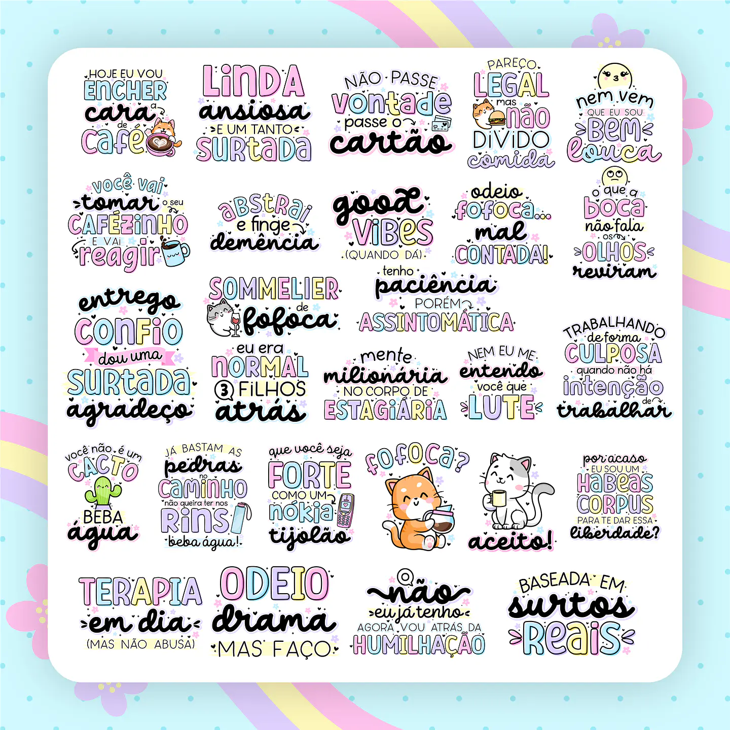 Arquivos Prontos para Impressão Frases Divertidas em Jpg 2