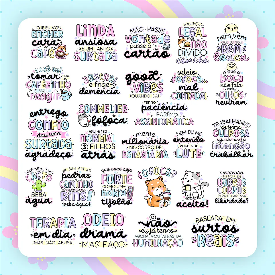 Arquivos Prontos para Impressão Frases Divertidas em Jpg 2