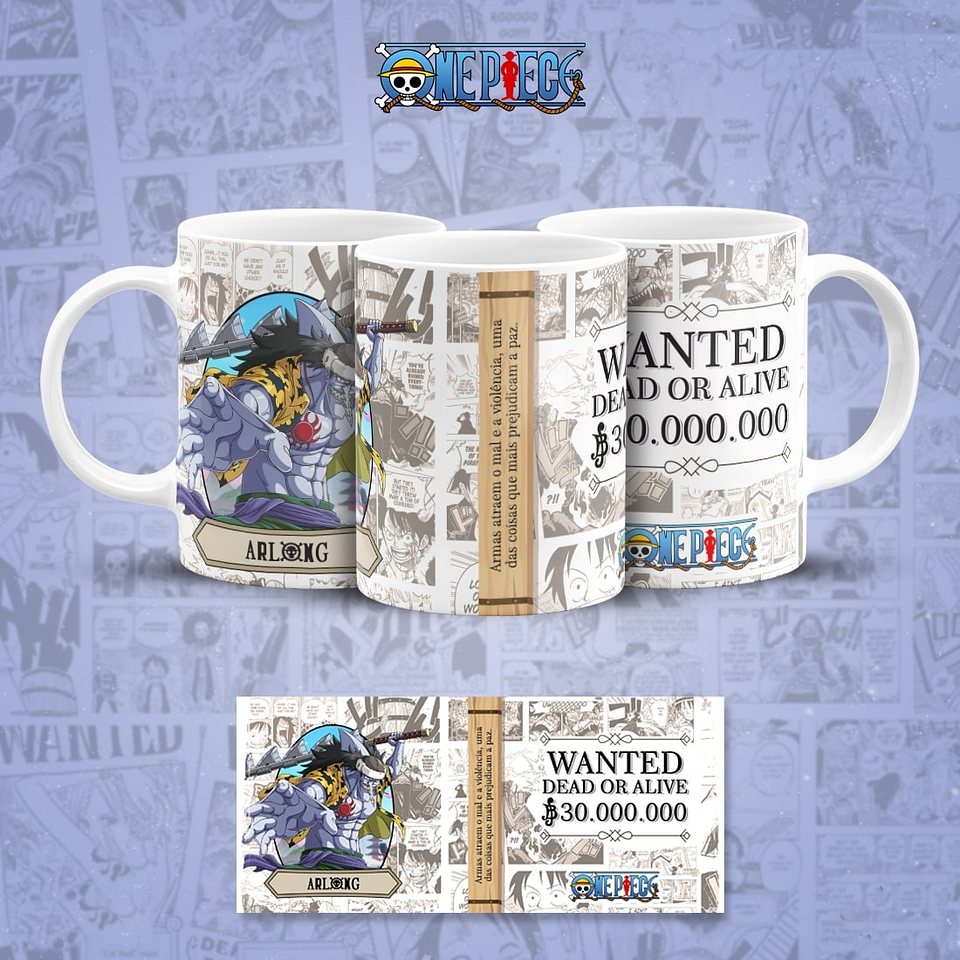 13 Artes para Caneca One Piece em Jpg 11