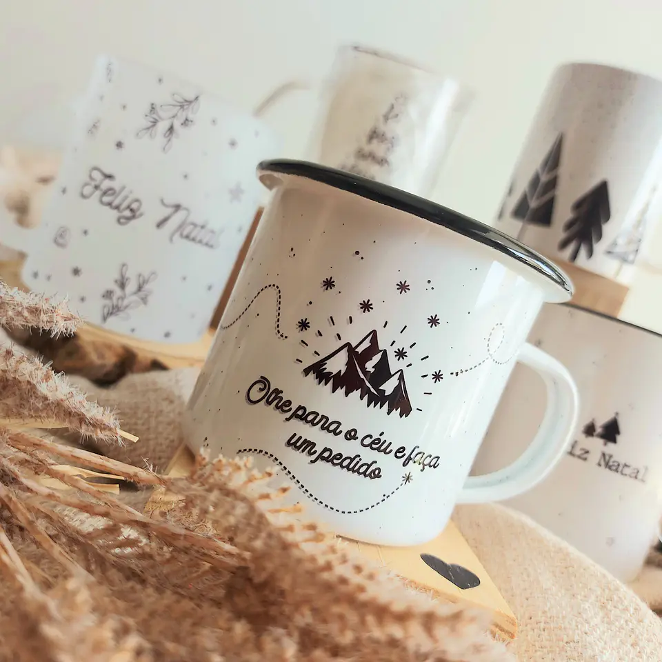 20 Artes para Caneca Natal em Corel Draw 10