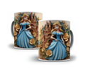 30 Artes para Caneca Princesas da Disney 3d em Jpg