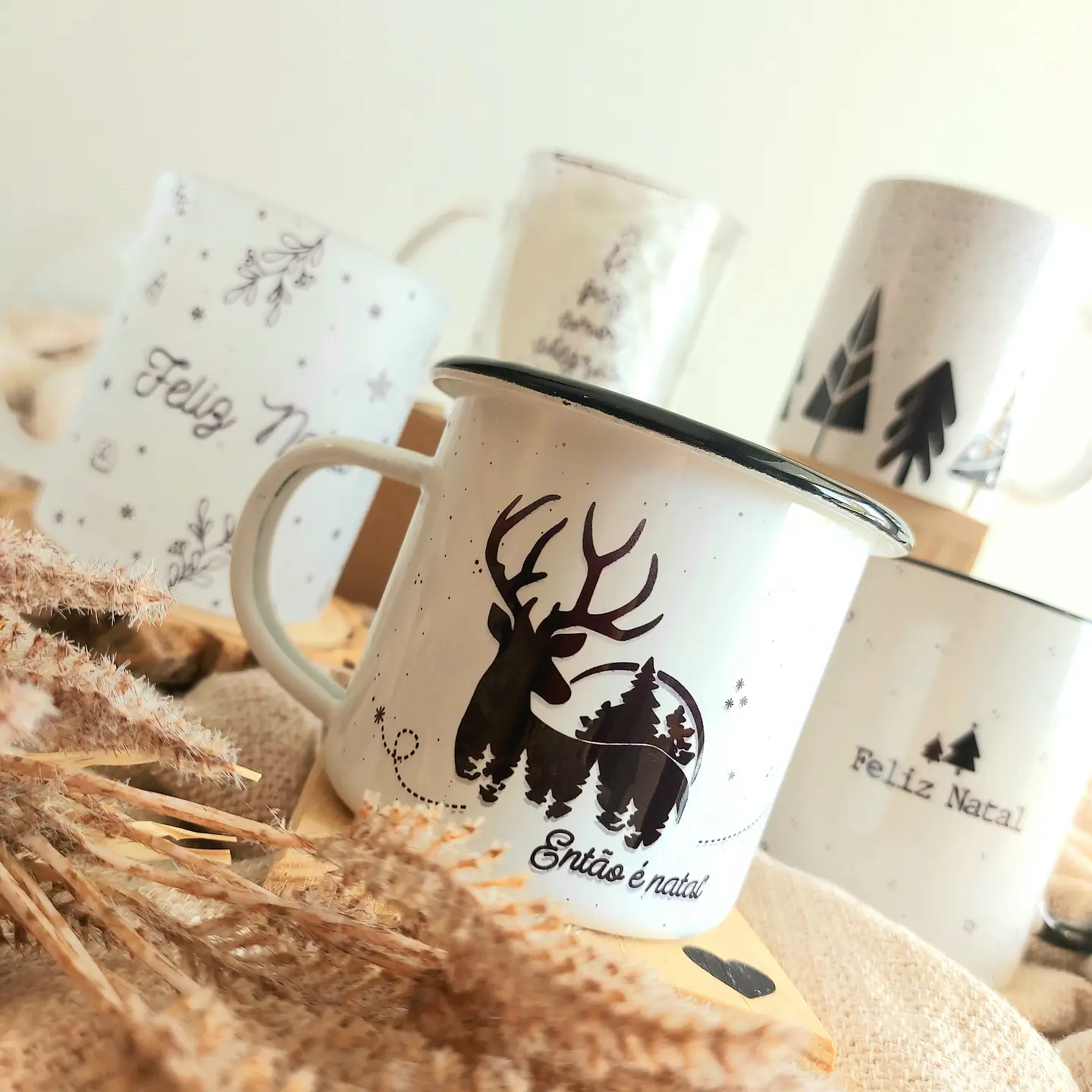 20 Artes para Caneca Natal em Corel Draw 12