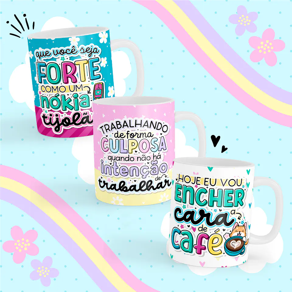 Arquivos Prontos para Impressão Frases Divertidas em Jpg 9