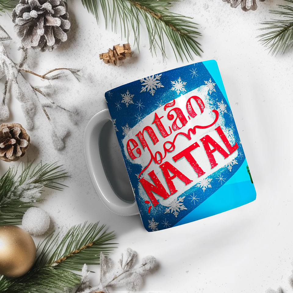 140 Artes para Caneca Natal Papai Noel Frases Arquivo em Jpg 17