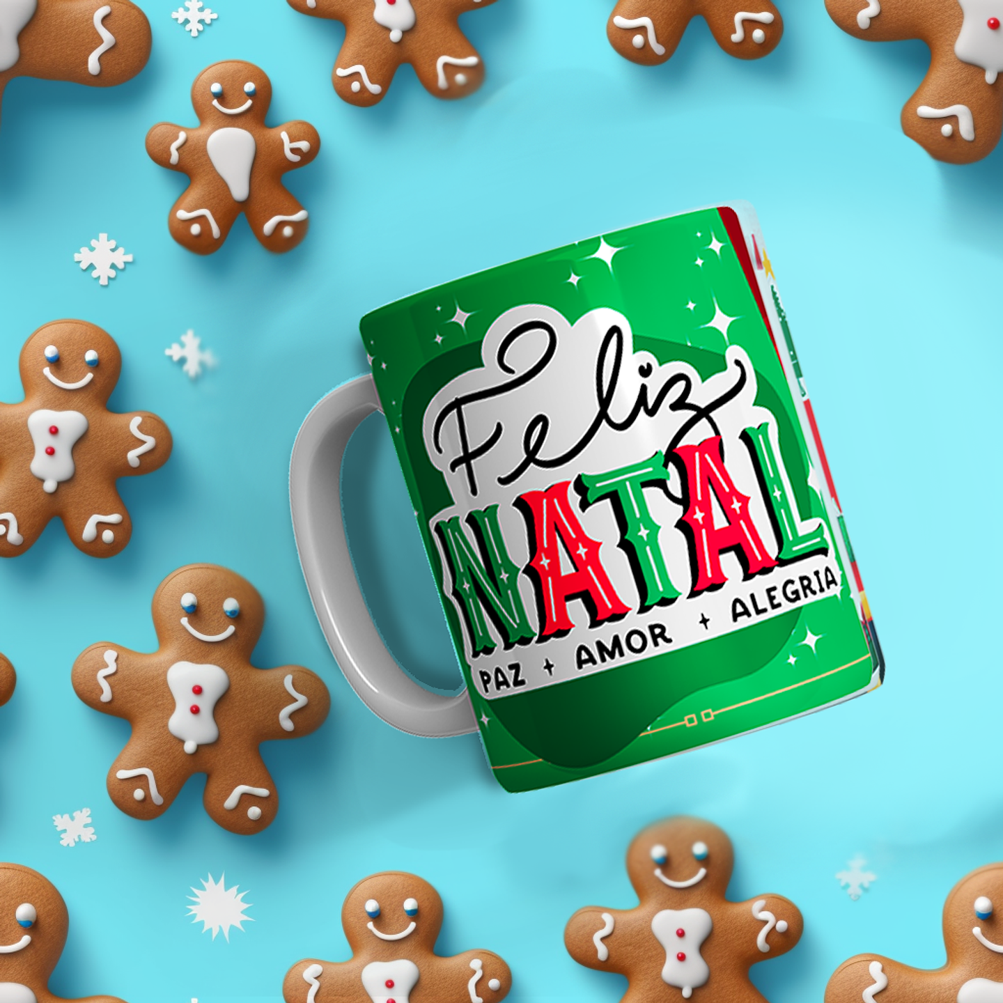 140 Artes para Caneca Natal Papai Noel Frases Arquivo em Jpg 20