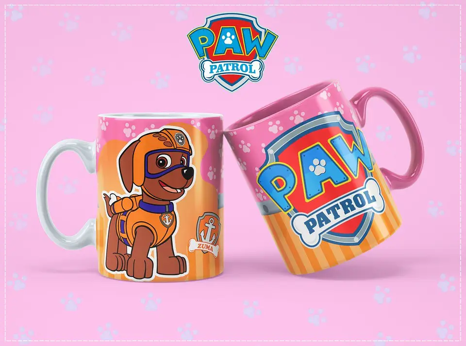 10 Artes para Caneca Patrulha Canina Arquivos em Photoshop  4