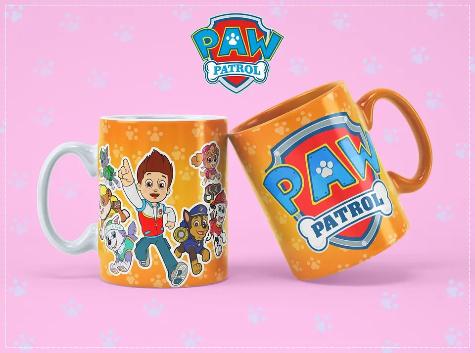 10 Artes para Caneca Patrulha Canina Arquivos em Photoshop  6