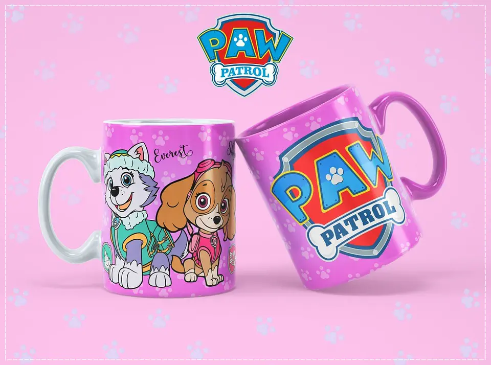 10 Artes para Caneca Patrulha Canina Arquivos em Photoshop  7