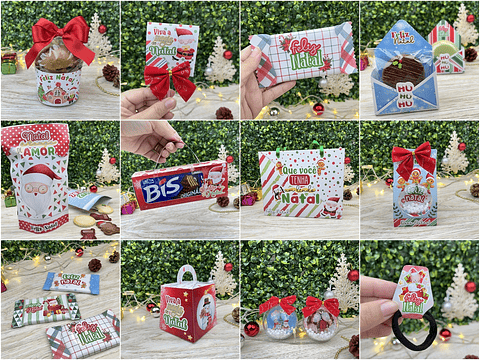 Arquivo de Corte Natal Mimos em Pdf