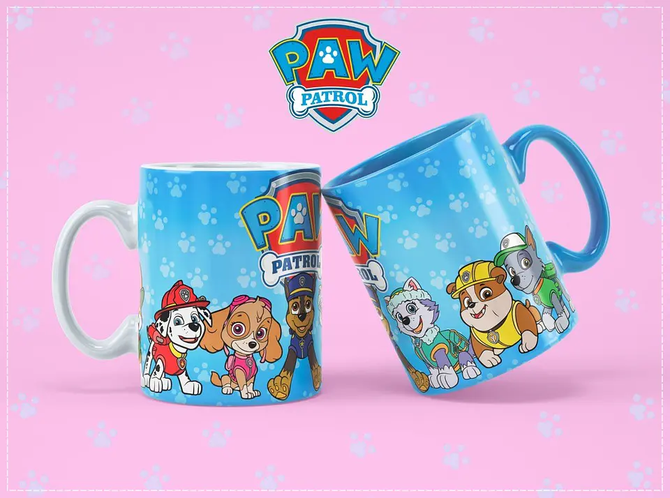 10 Artes para Caneca Patrulha Canina Arquivos em Photoshop  9