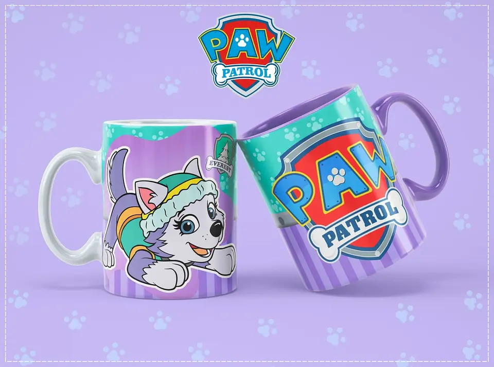 10 Artes para Caneca Patrulha Canina Arquivos em Photoshop  10