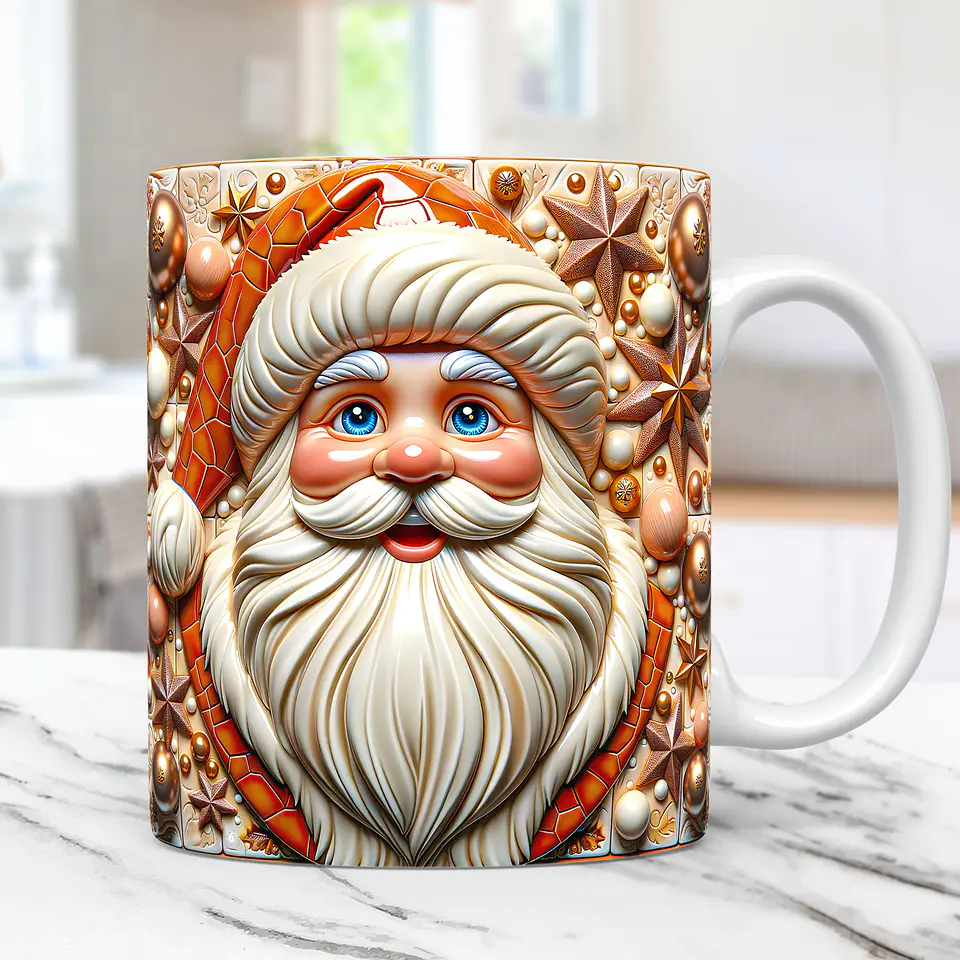 30 Artes para Caneca Natal 3d 2.0 Arquivos Png 2