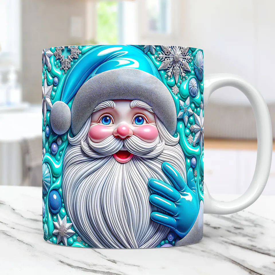 30 Artes para Caneca Natal 3d 2.0 Arquivos Png 7