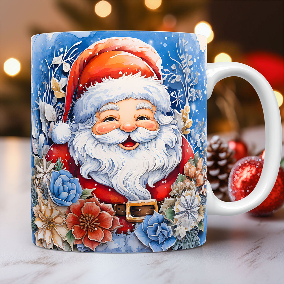 40 Artes para Caneca Natal 3d Arquivos Png 5