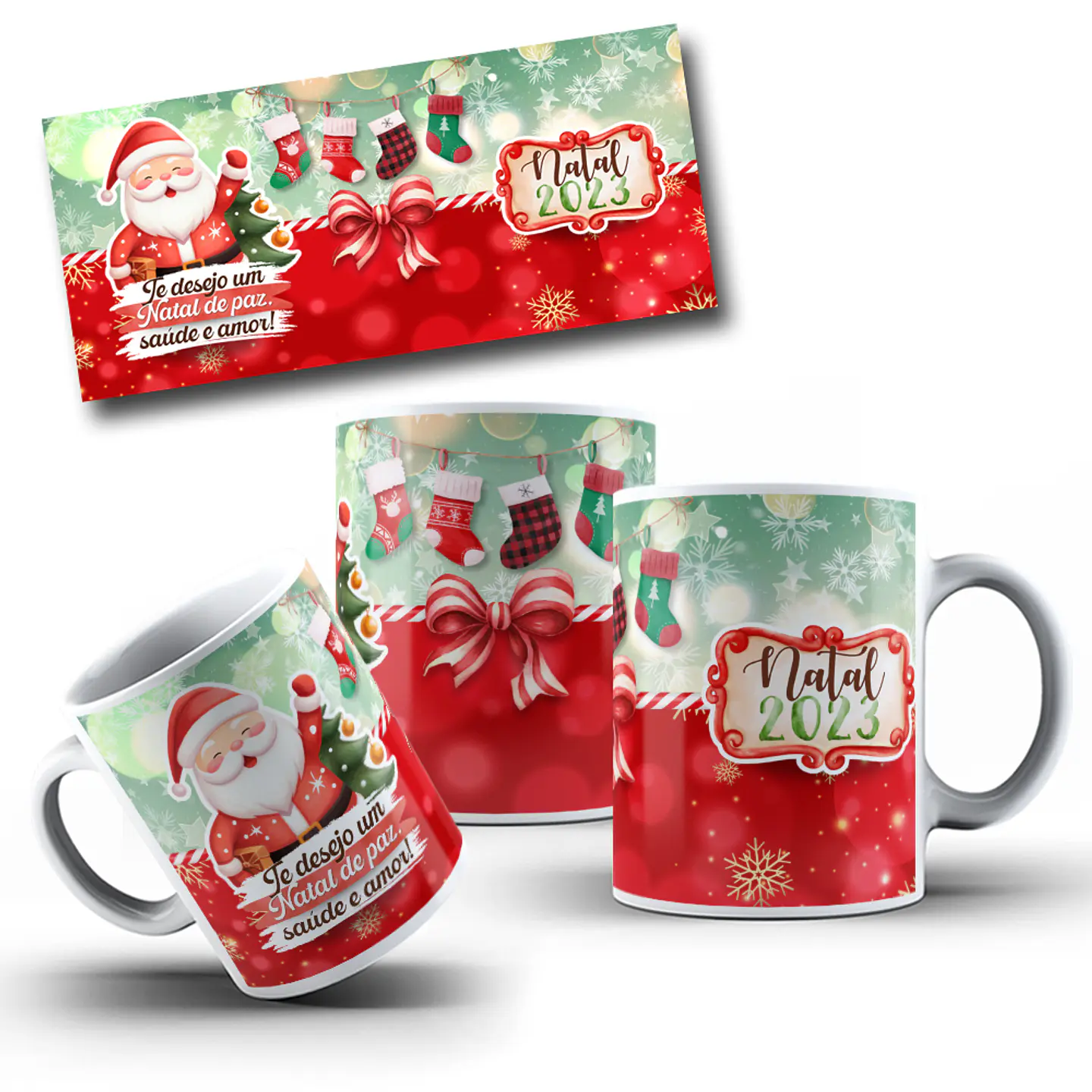 30 Artes para Caneca Natal 2.0 Arquivos Jpg 3