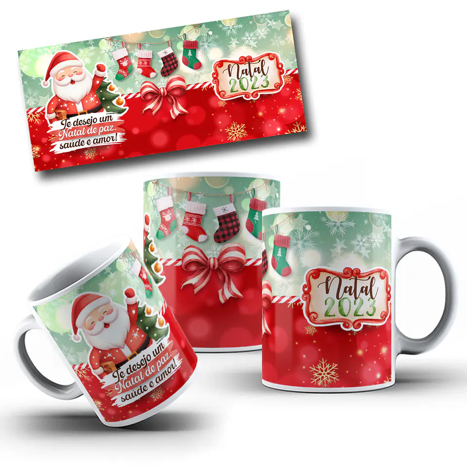 30 Artes para Caneca Natal 2.0 Arquivos Jpg 3