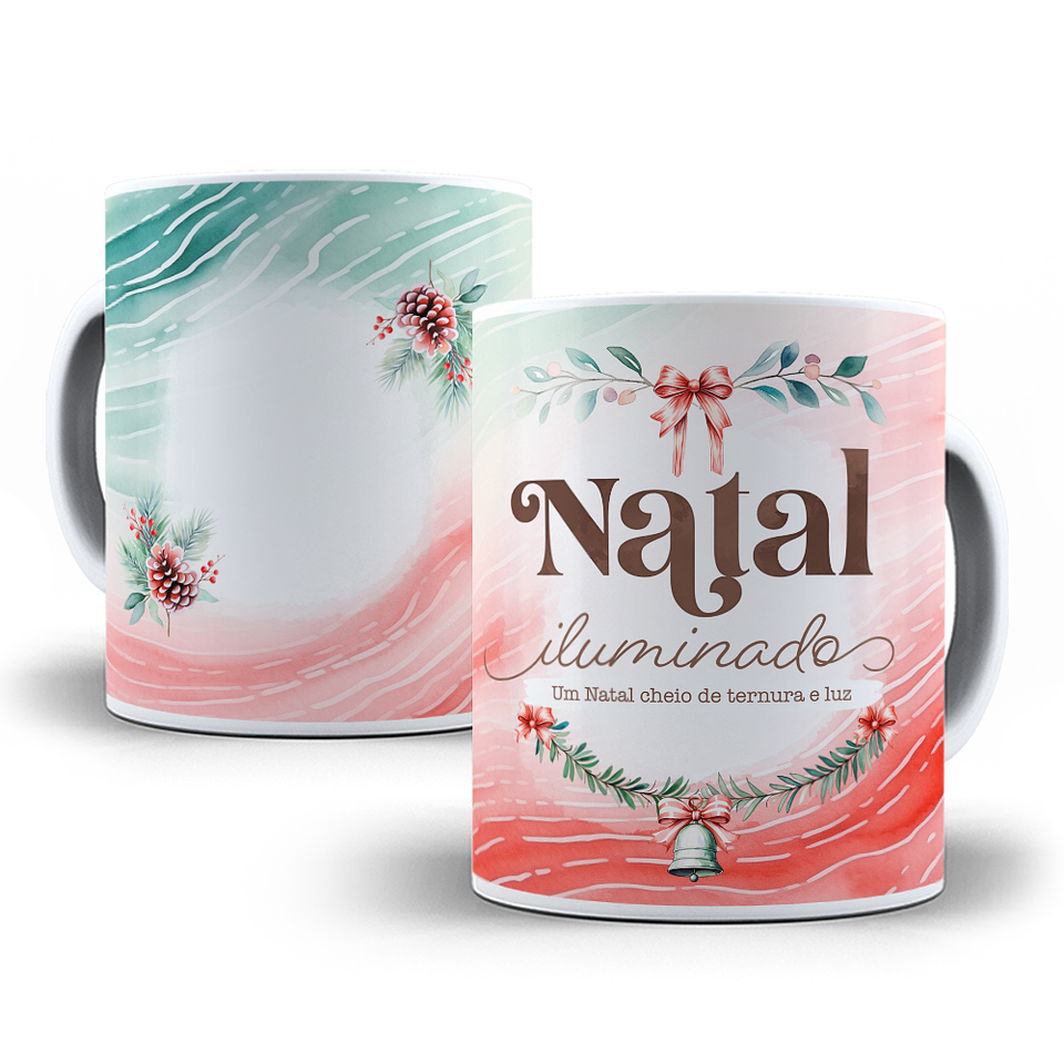 8 Artes Caneca Natal Arquivo em Jpg 2