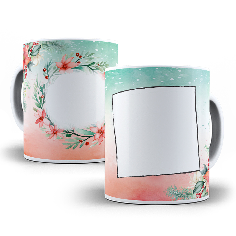 8 Artes Caneca Natal Arquivo em Jpg 3