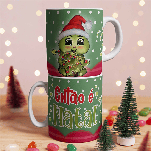 7 Artes Caneca Baby Grinch Arquivo em CorelDraw  