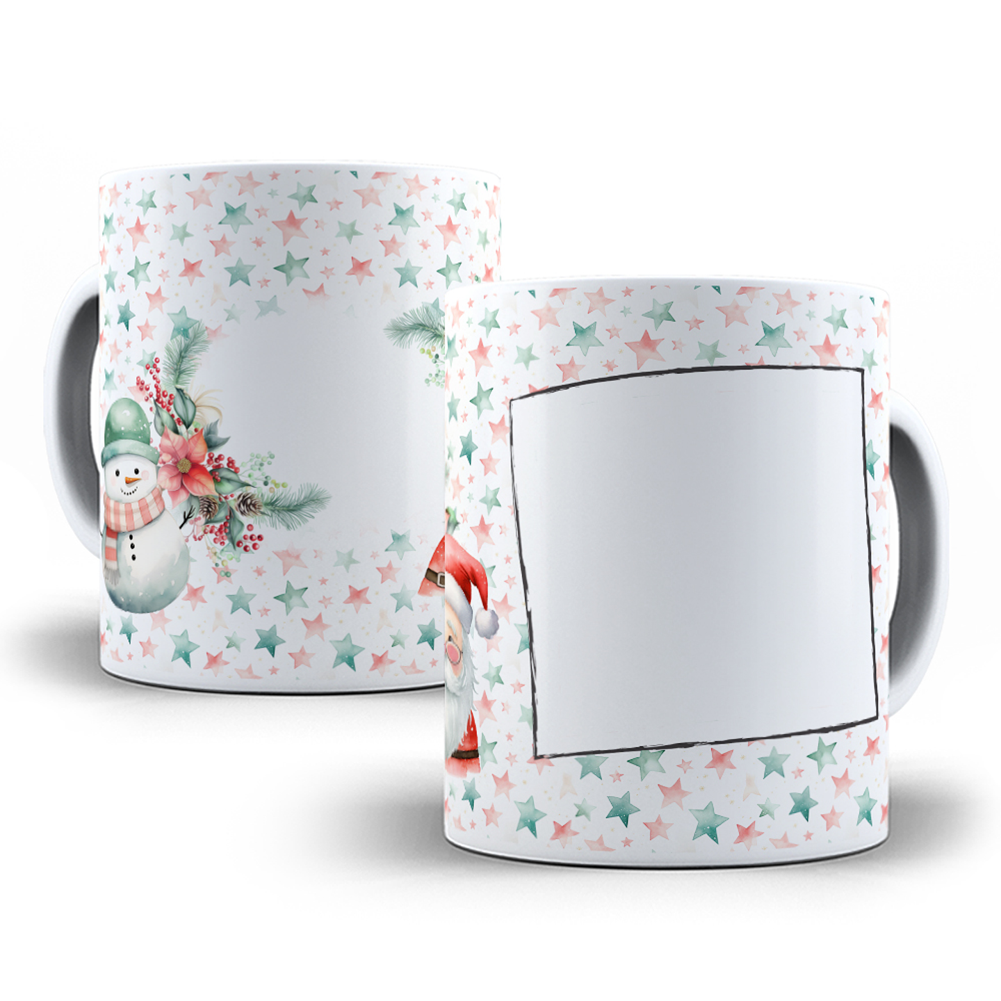 8 Artes Caneca Natal Arquivo em Jpg 5