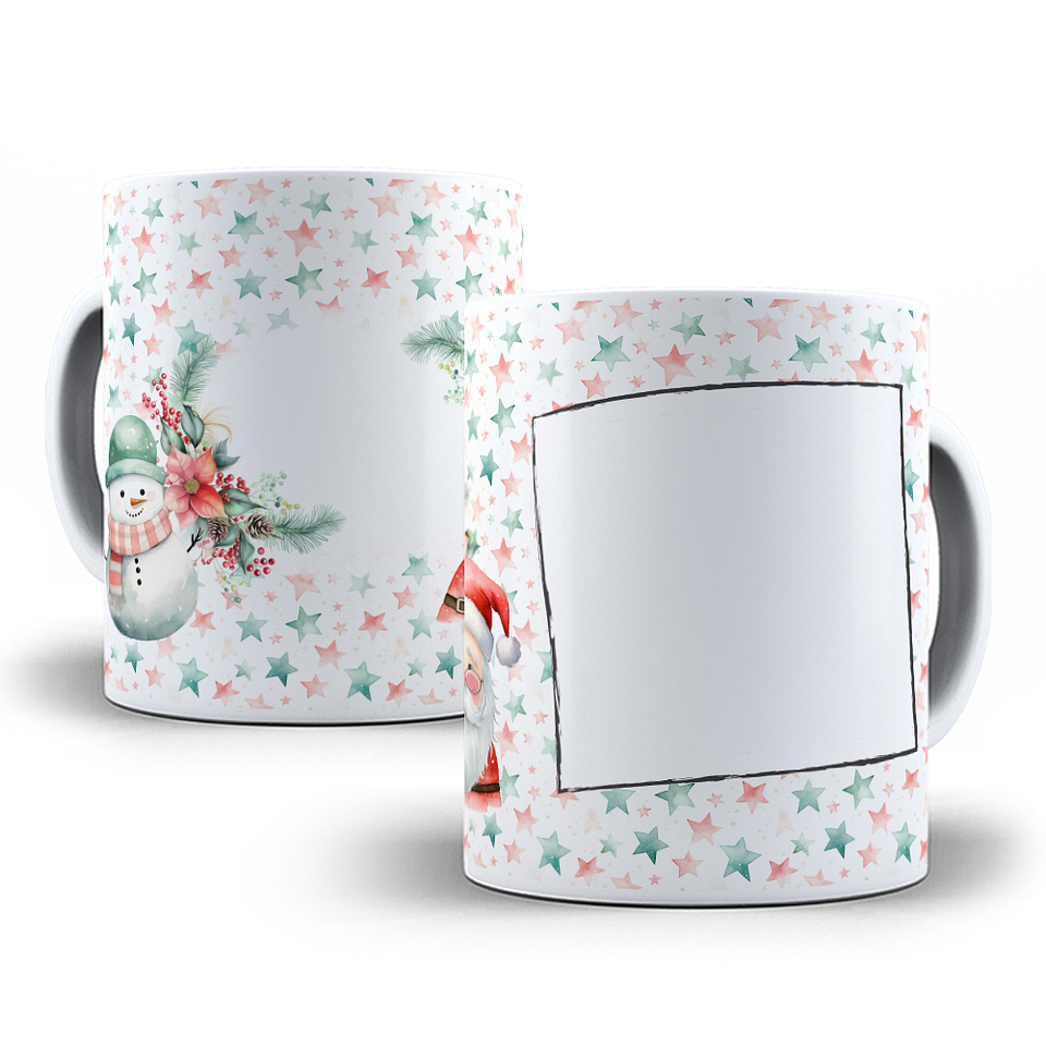 8 Artes Caneca Natal Arquivo em Jpg 5