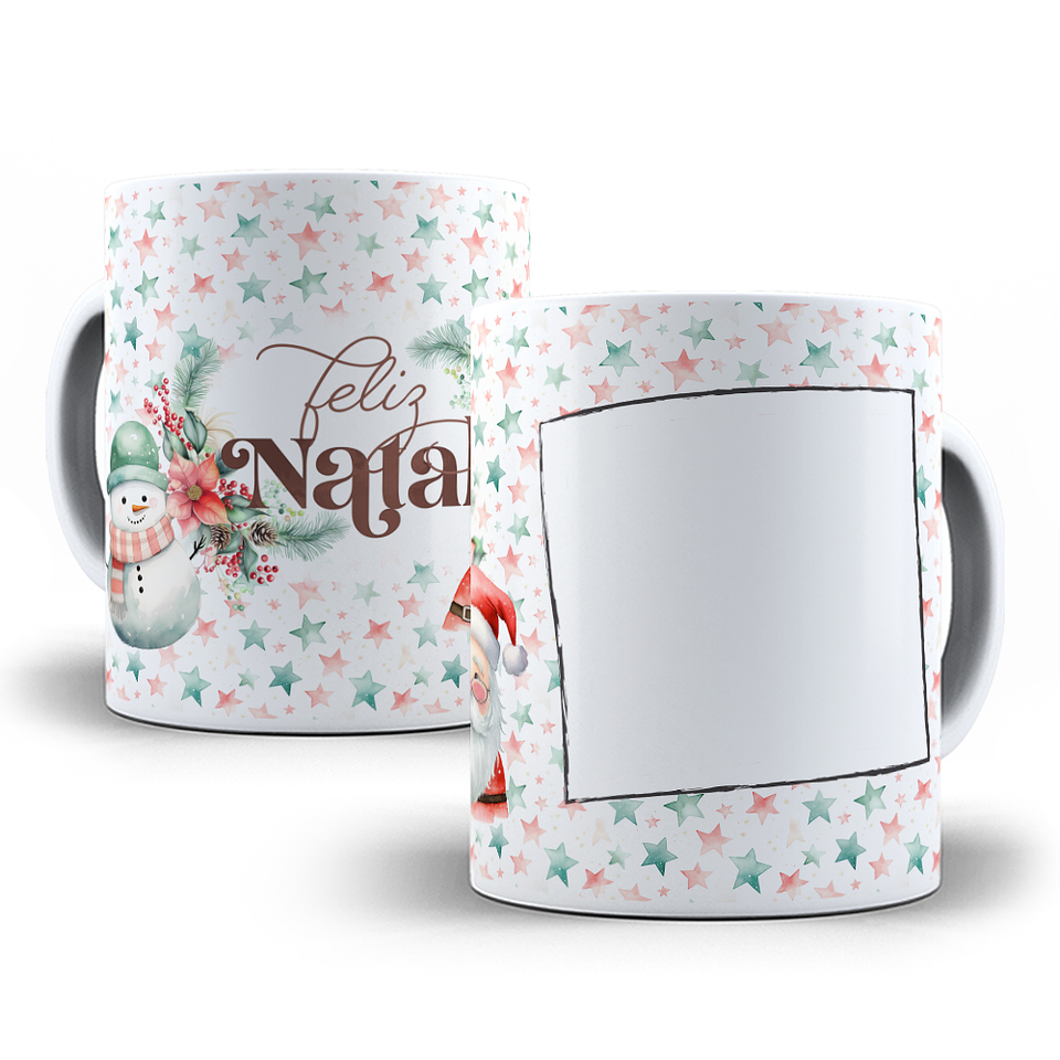 8 Artes Caneca Natal Arquivo em Jpg 6