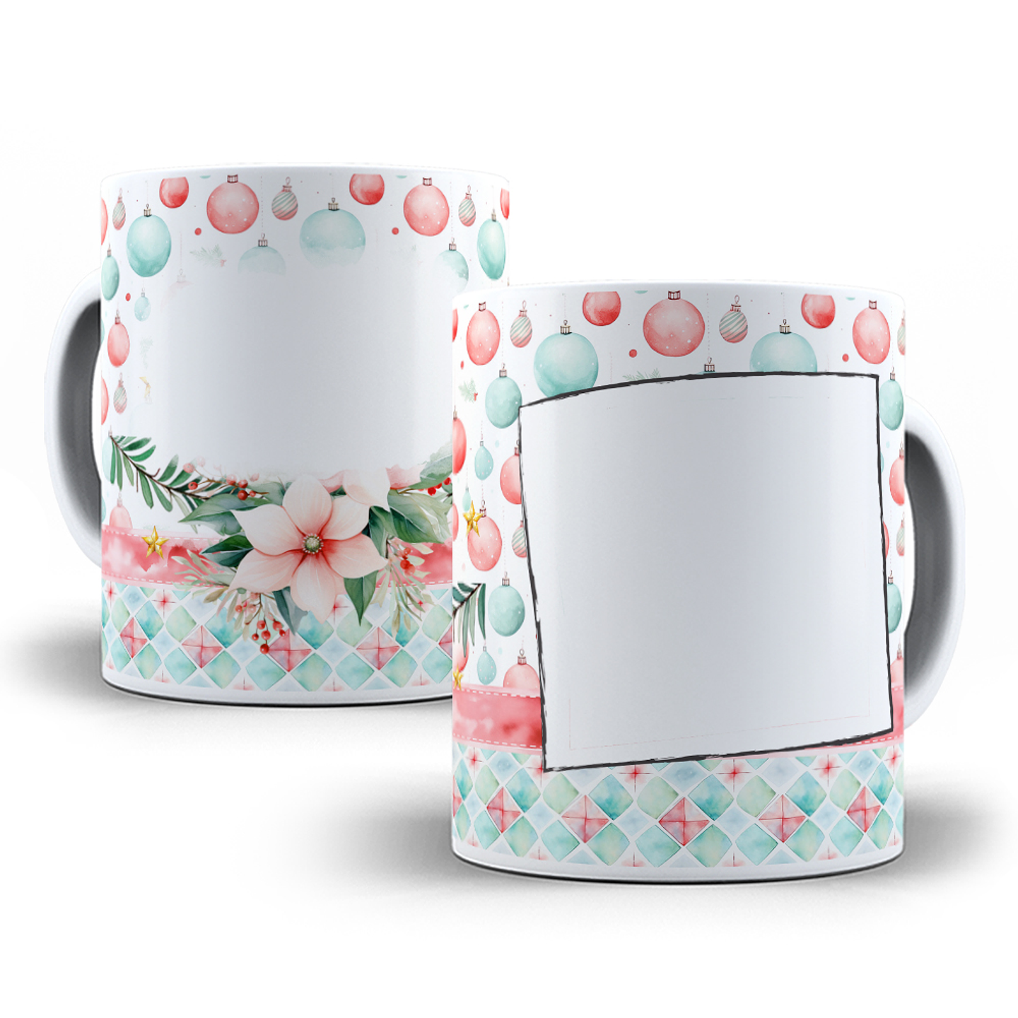 8 Artes Caneca Natal Arquivo em Jpg 7