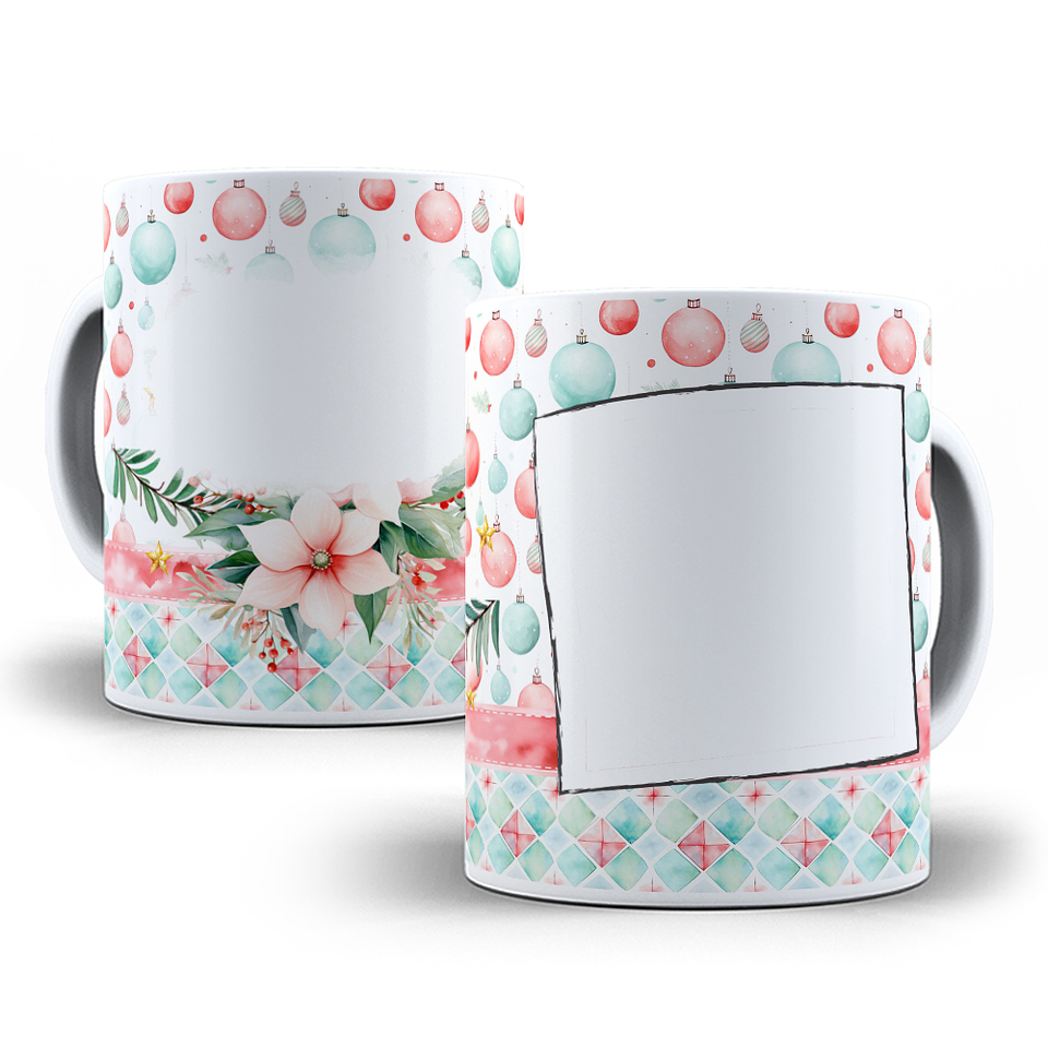 8 Artes Caneca Natal Arquivo em Jpg 7
