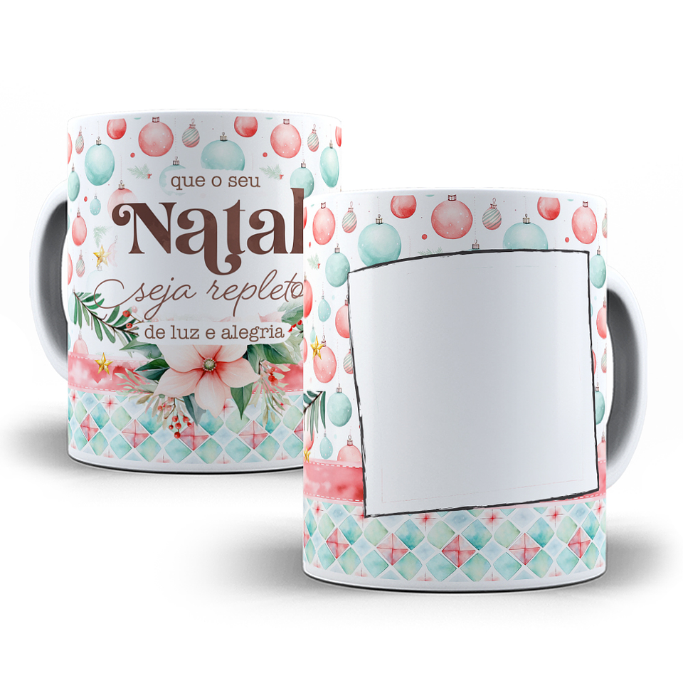 8 Artes Caneca Natal Arquivo em Jpg 8