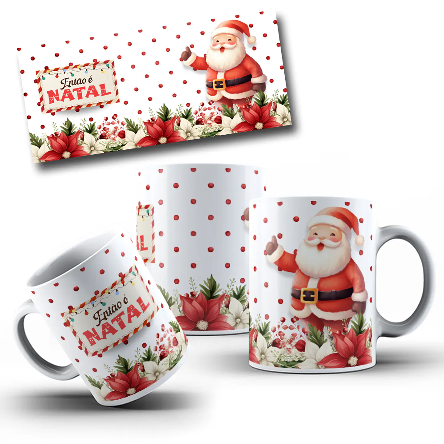 30 Artes para Caneca Natal 2.0 Arquivos Jpg 1