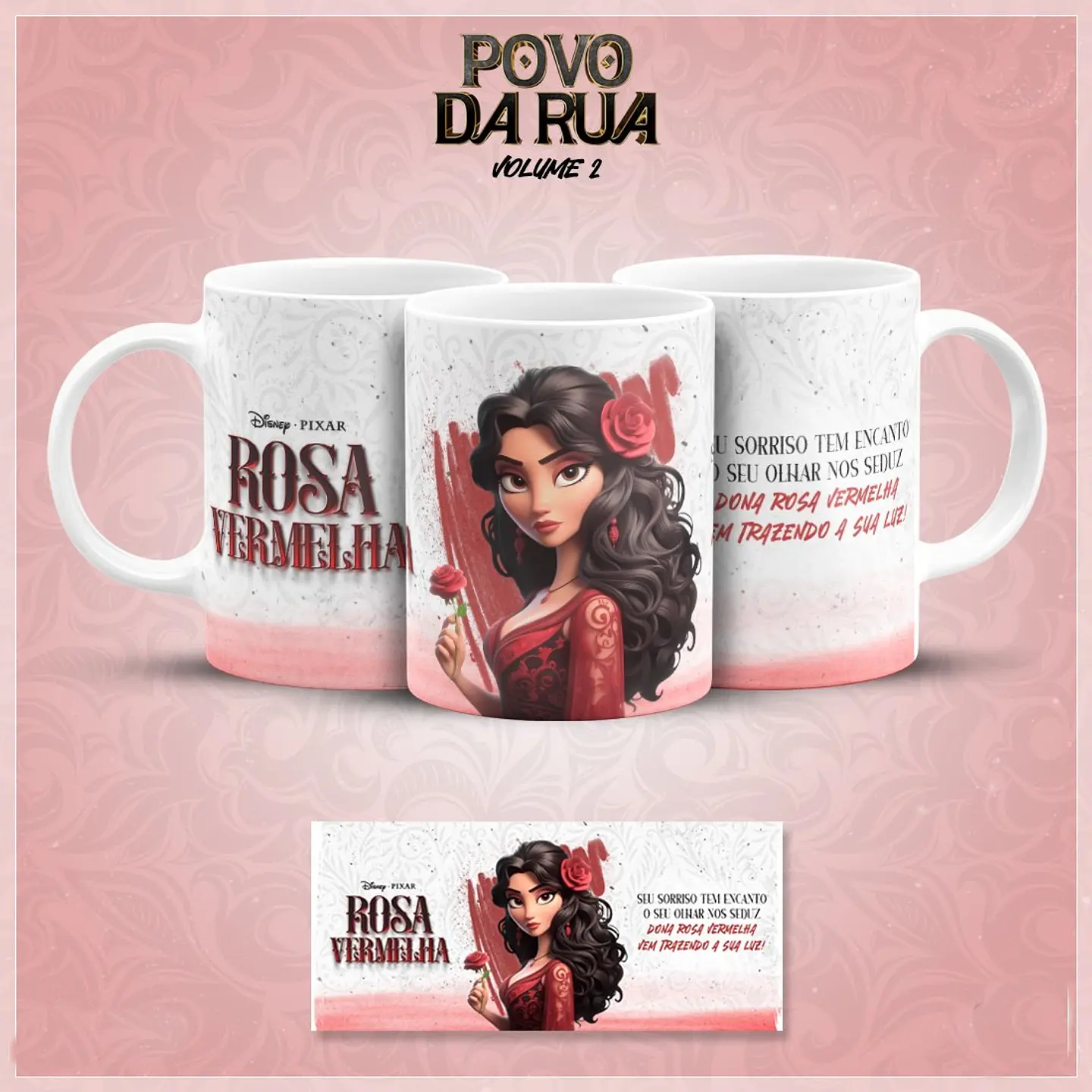 20 Artes para Caneca Povo de Rua Pixar Vol.02 Arquivo em Jpg  4