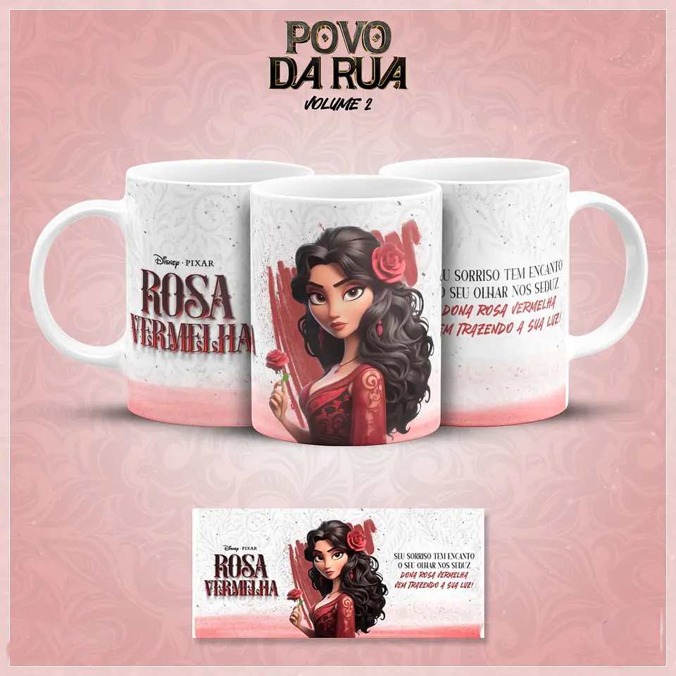 20 Artes para Caneca Povo de Rua Pixar Vol.02 Arquivo em Jpg  4
