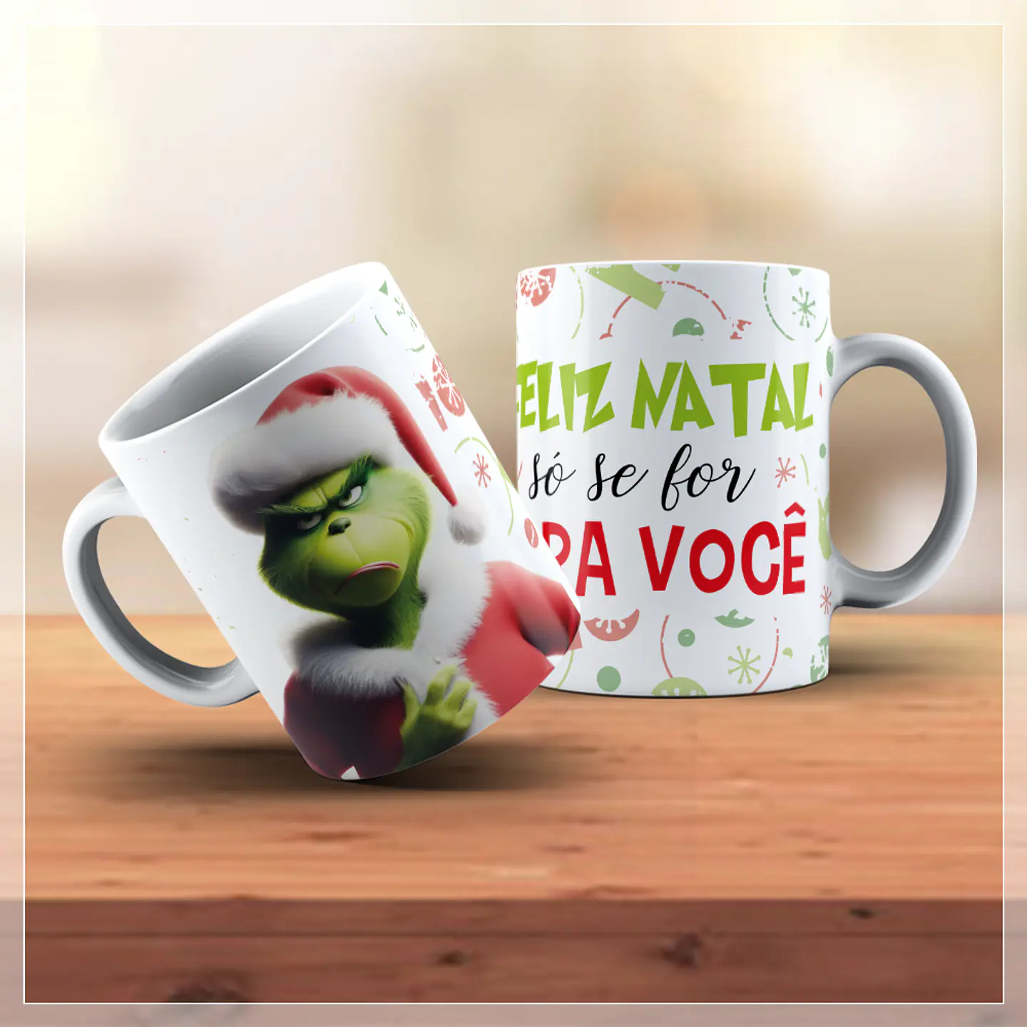 18 Artes para Caneca Natal Grinch Arquivo em Jpg   9