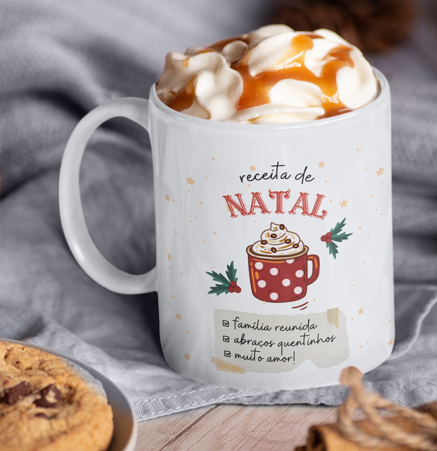 52 Artes para Caneca Natal Encantado Arquivo em Jpg  6