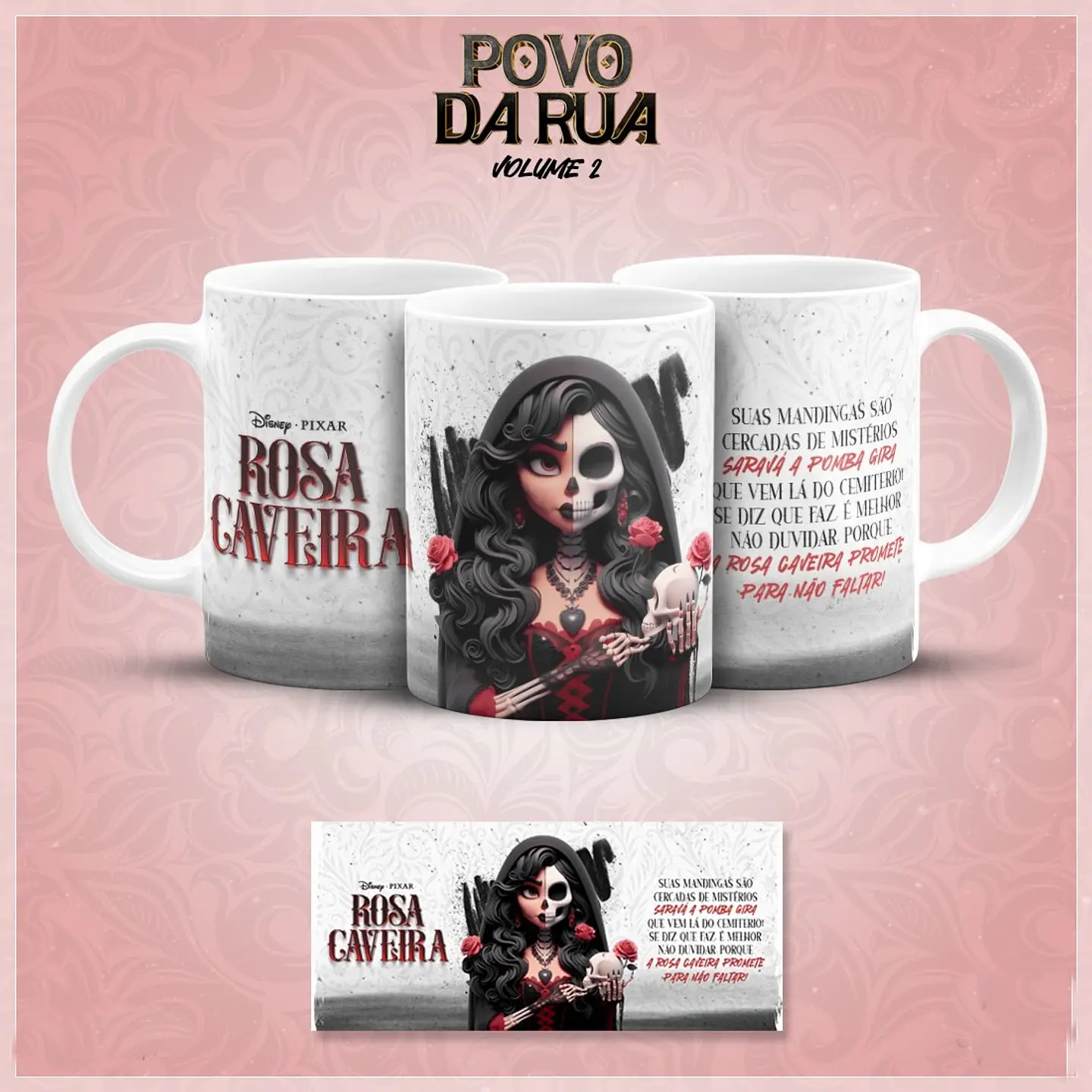 20 Artes para Caneca Povo de Rua Pixar Vol.02 Arquivo em Jpg  13