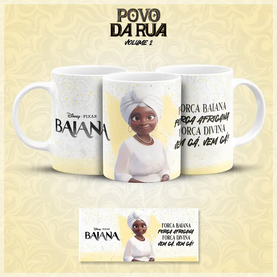20 Artes para Caneca Povo de Rua Pixar Vol.02 Arquivo em Jpg  17