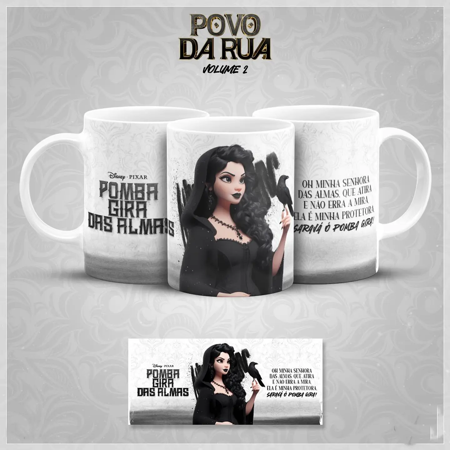 20 Artes para Caneca Povo de Rua Pixar Vol.02 Arquivo em Jpg  20