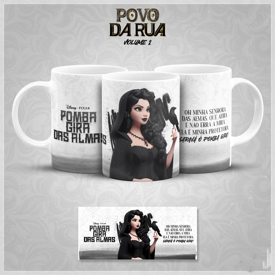 20 Artes para Caneca Povo de Rua Pixar Vol.02 Arquivo em Jpg  20