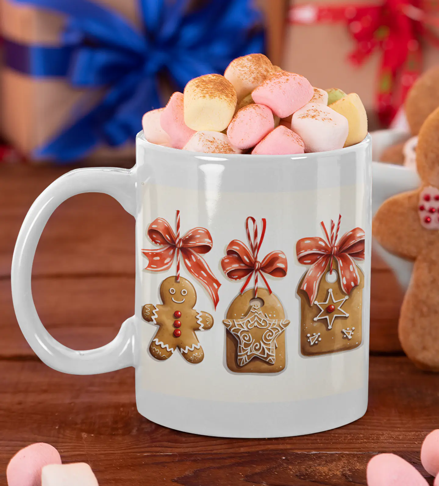 5 Artes para Caneca Biscoito Natalino Arquivo em Jpg  5