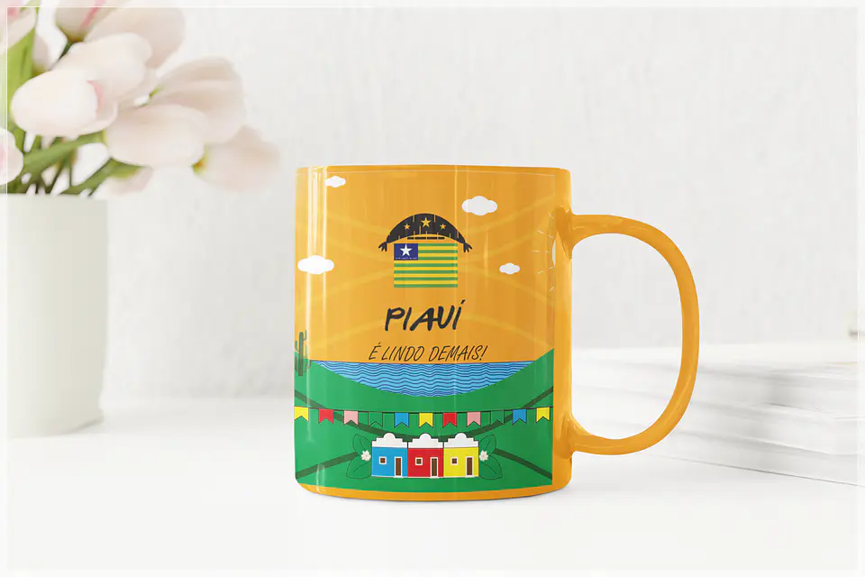 9 Artes para Caneca Estados do Nordeste Arquivo em CorelDraw 2