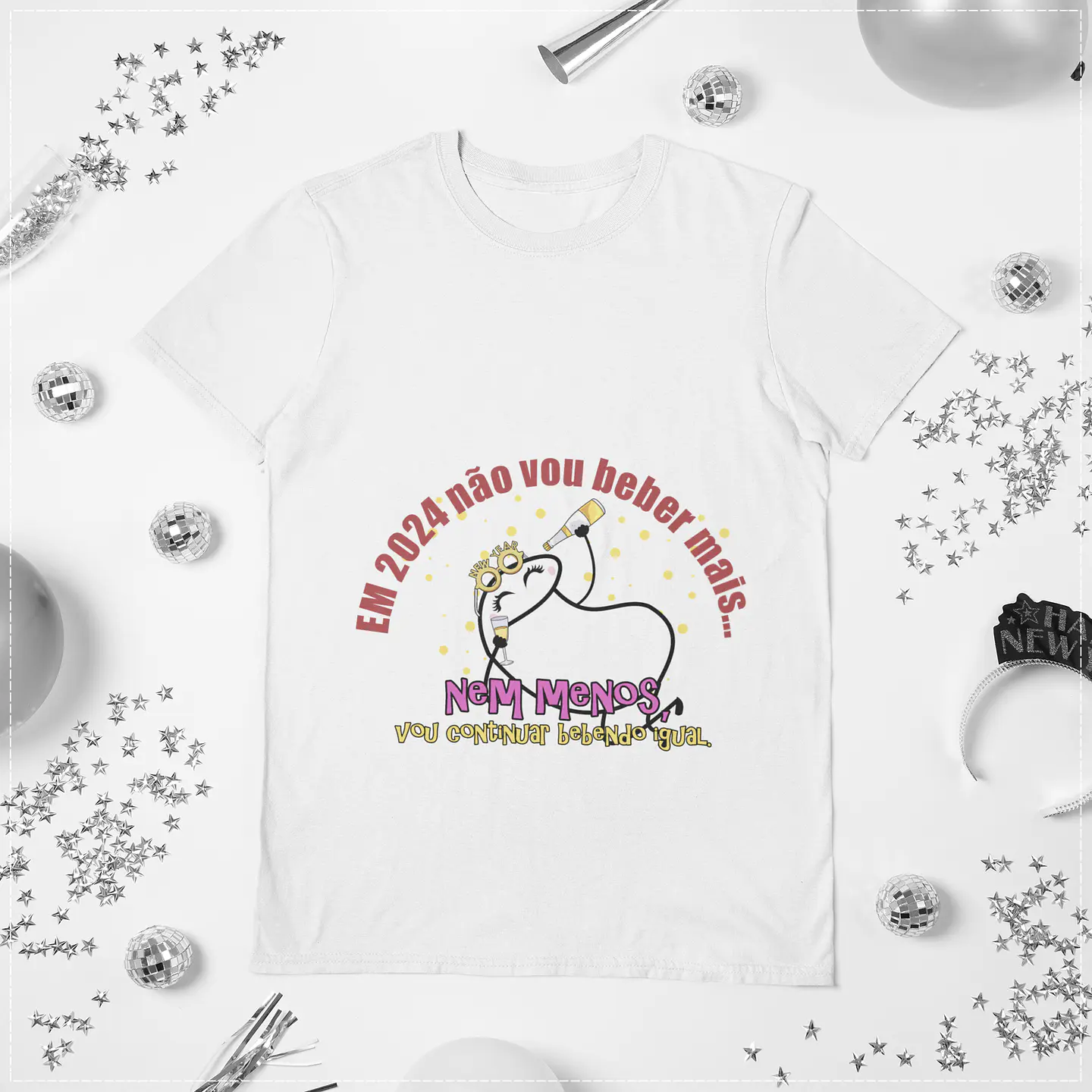 11 Artes para Camisa Flork Ano Novo 2024 Arquivo em Png 6