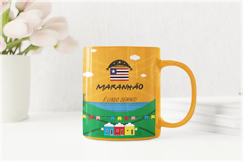 9 Artes para Caneca Estados do Nordeste Arquivo em CorelDraw 7