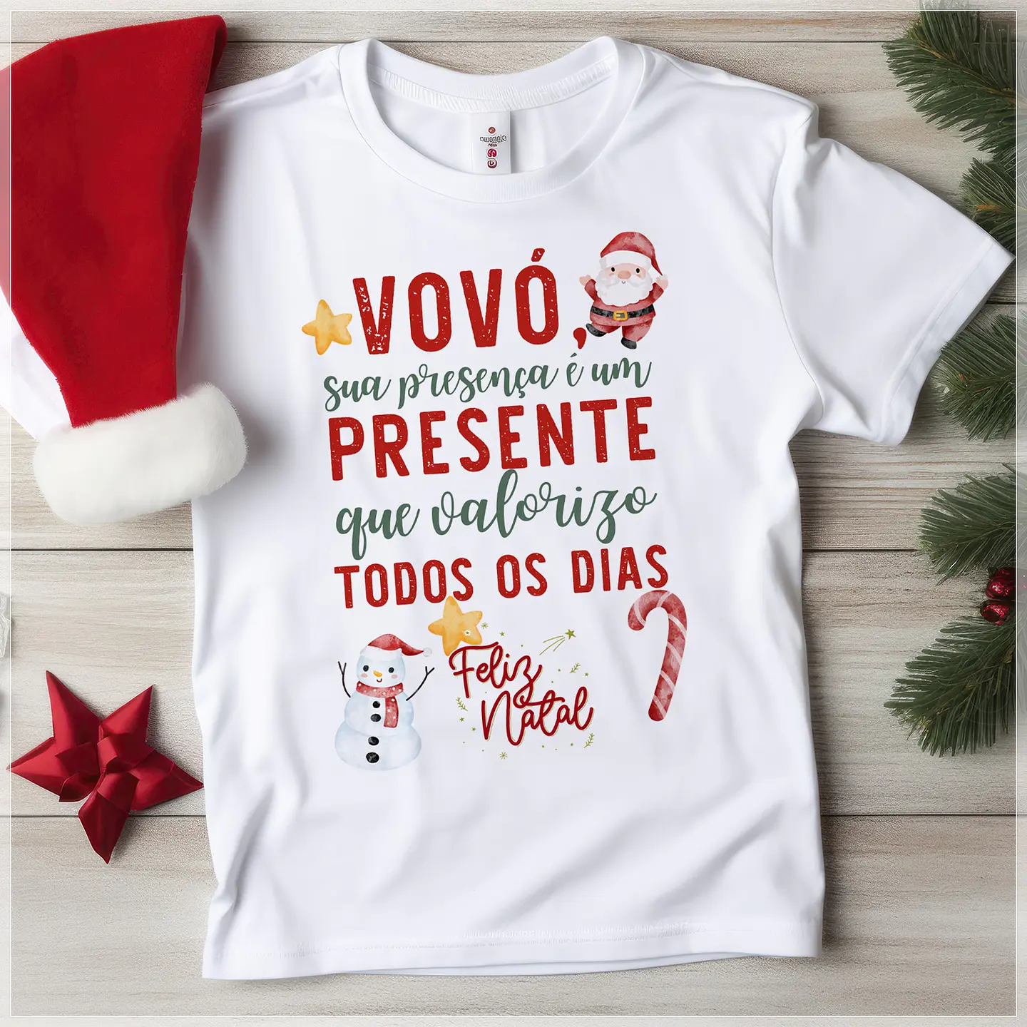 16 Artes para Camisa Natal em Família Arquivo em CorelDraw 10