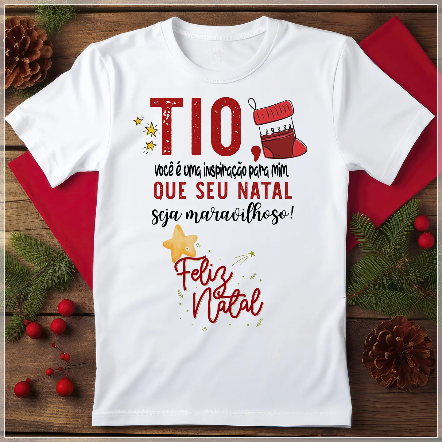 16 Artes para Camisa Natal em Família Arquivo em CorelDraw 13
