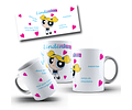 4 Artes para Caneca Meninas Super Poderosas Arquivo em CorelDraw