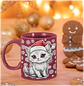 9 Artes para Caneca de Gatinhos Gato Pet Natal Arquivo em Jpg  - Thumbnail 2